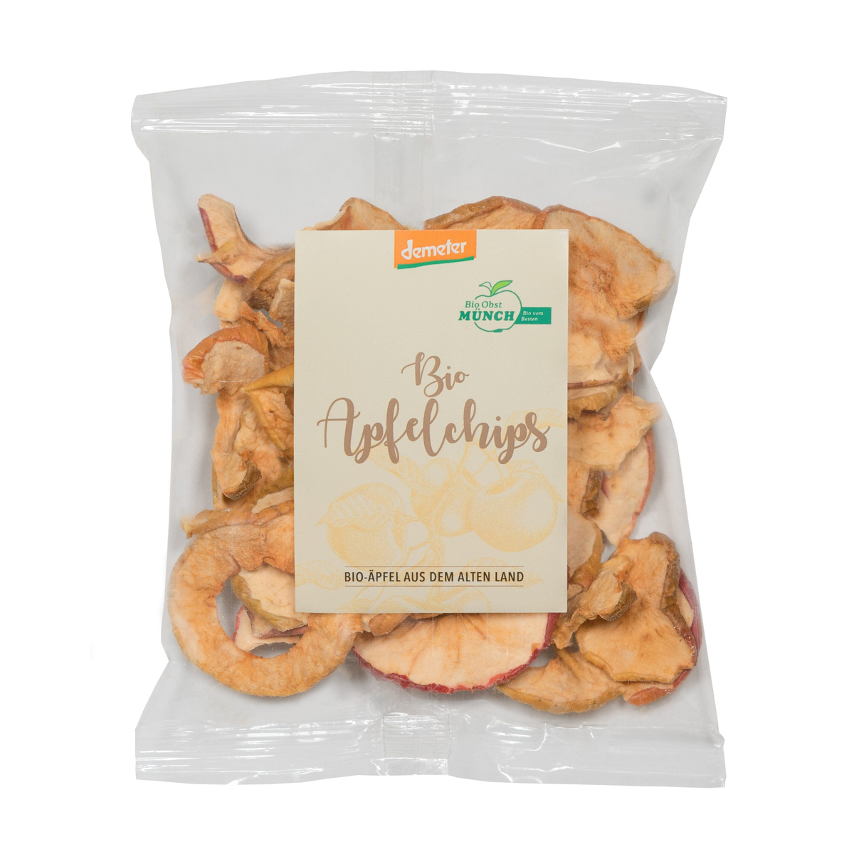Demeter Obst Münch Apfelchips 50g
