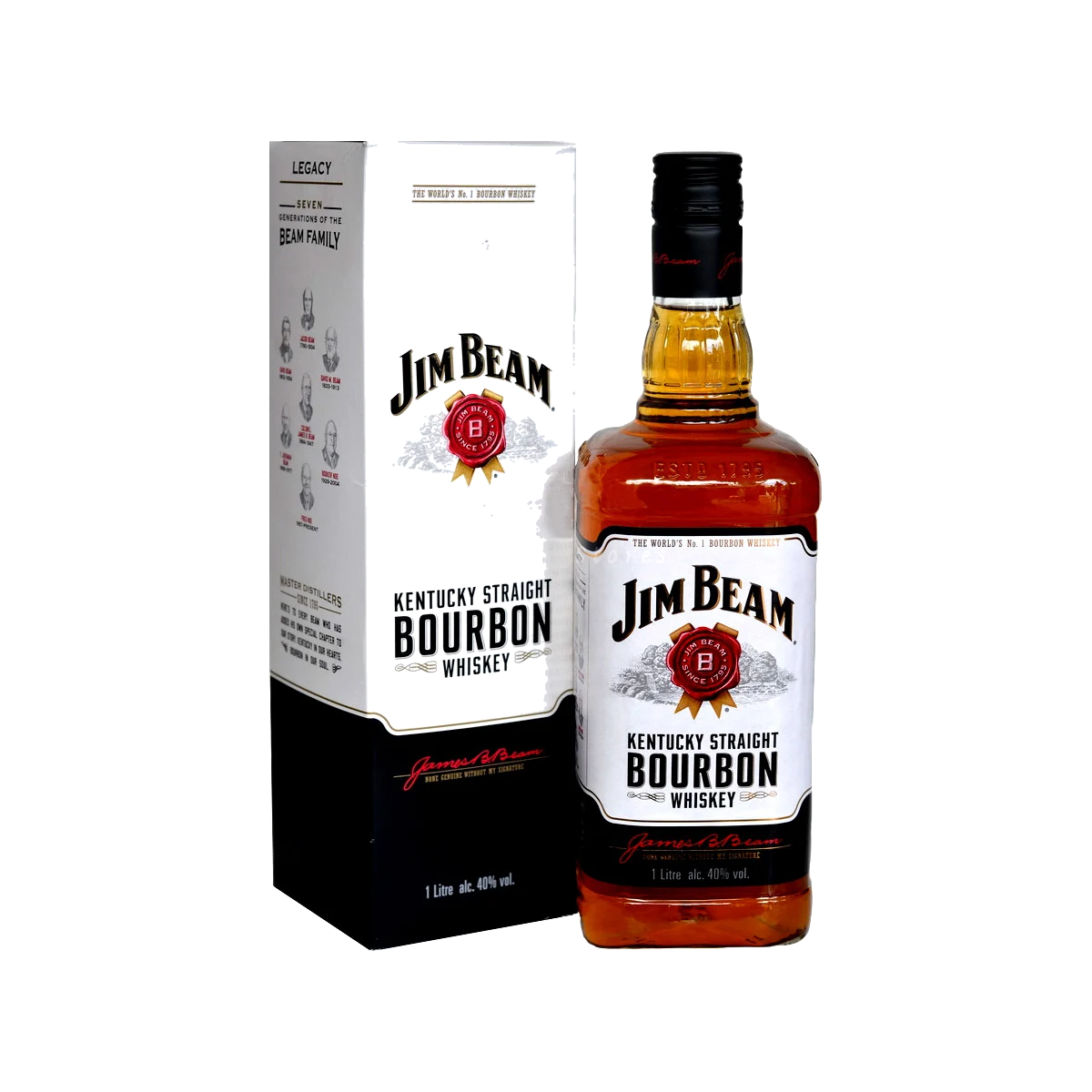 Jim Beam White 40% 1l