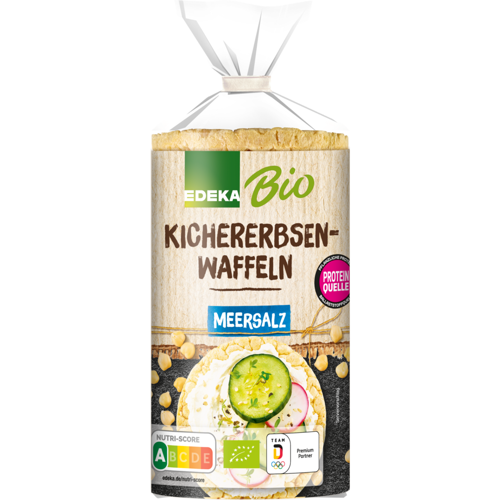 Bio EDEKA Kichererbsenwaffel mit Reis 100g