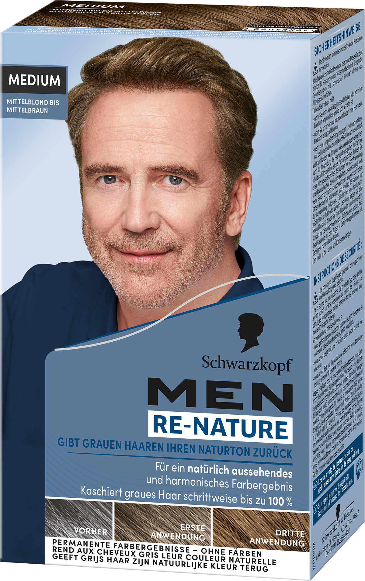 Re-Nature Re-Pigmentierung für Männer medium Stufe 0