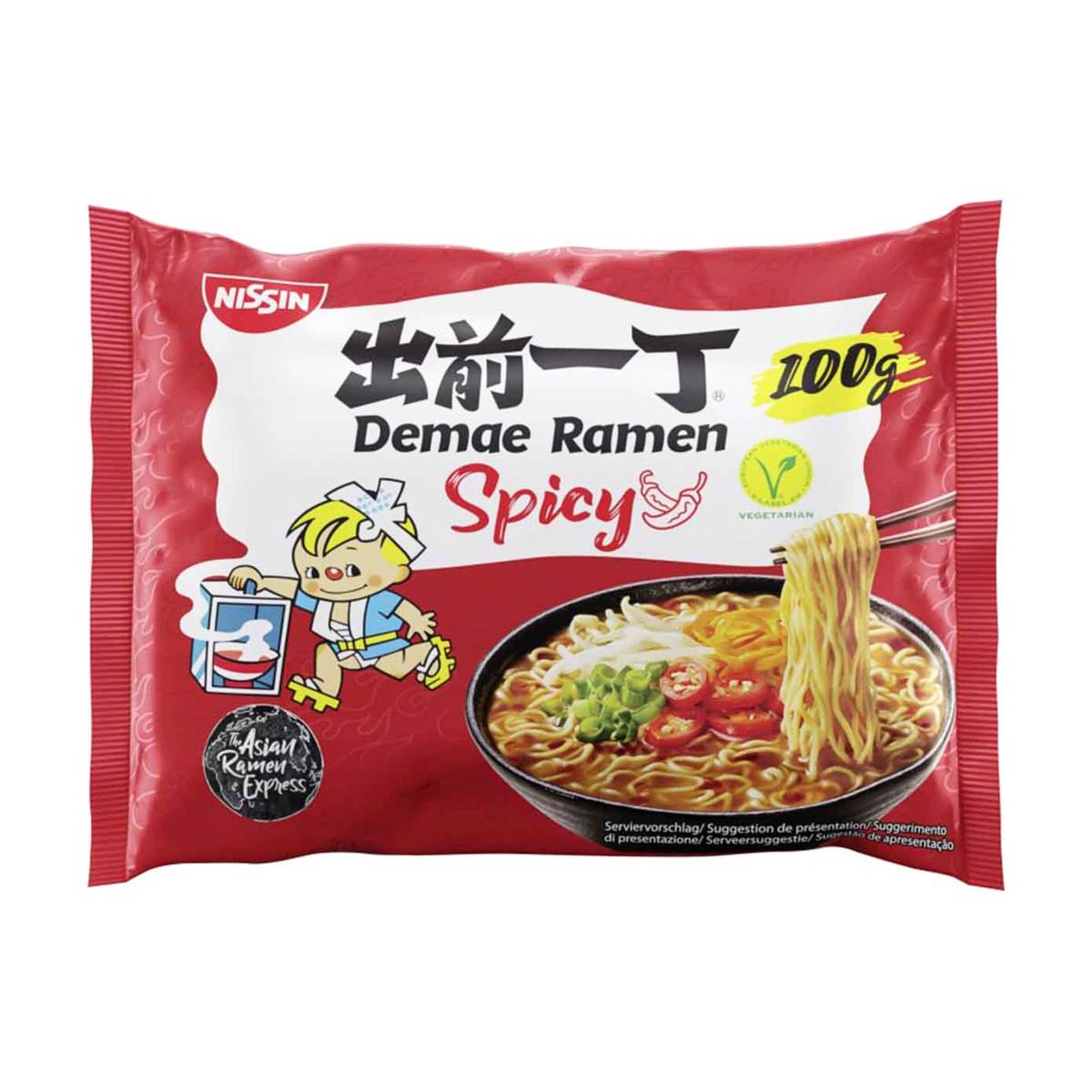 Nissin Demae Ramen Spicy 100g