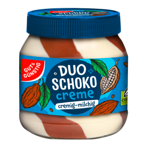GUT&GÜNSTIG Duo-Schoko-Creme 750g