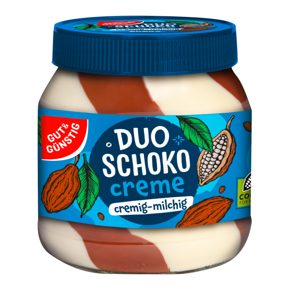 GUT&GÜNSTIG Duo-Schoko-Creme 750g