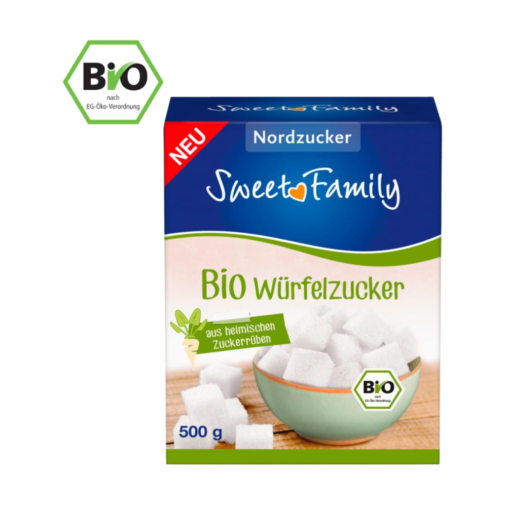 Bio Sweet Family Nordzucker Würfelzucker 500g