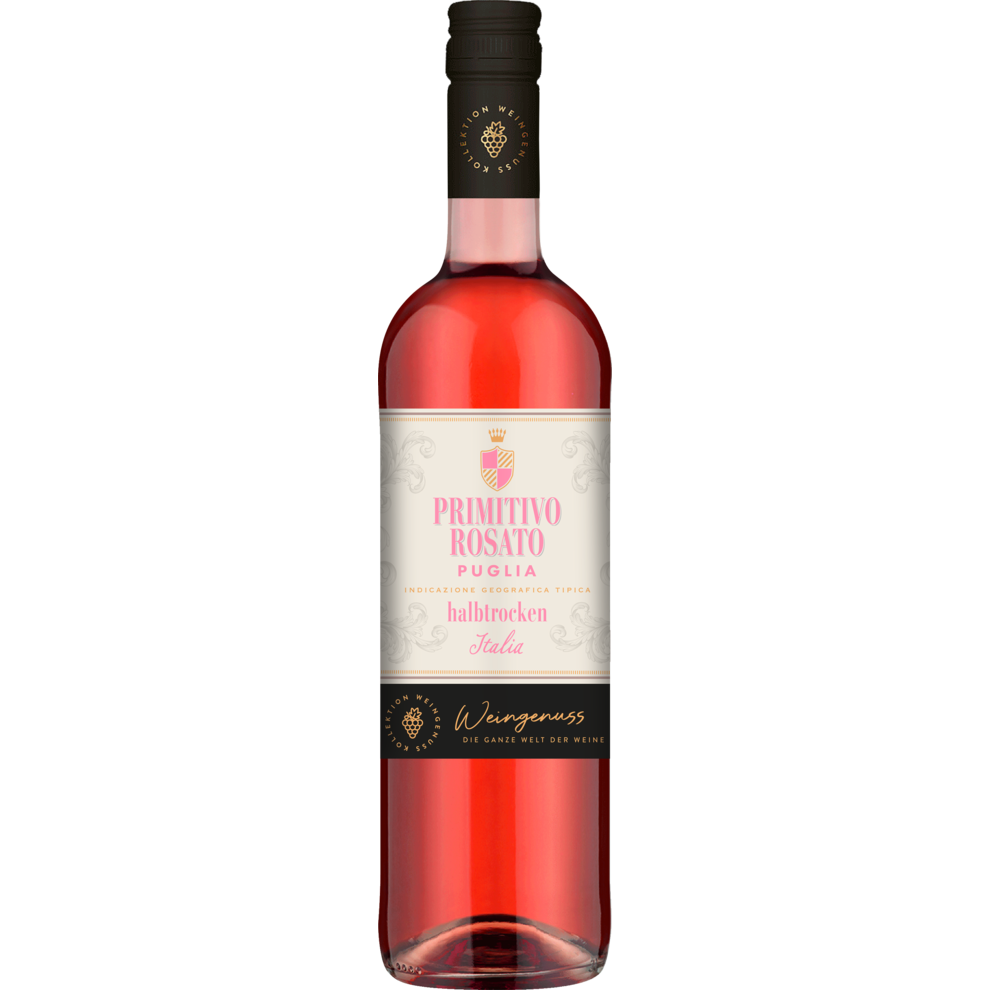 Wein-Genuss Примитиво розато Апулия полусухое IGT 0,75l