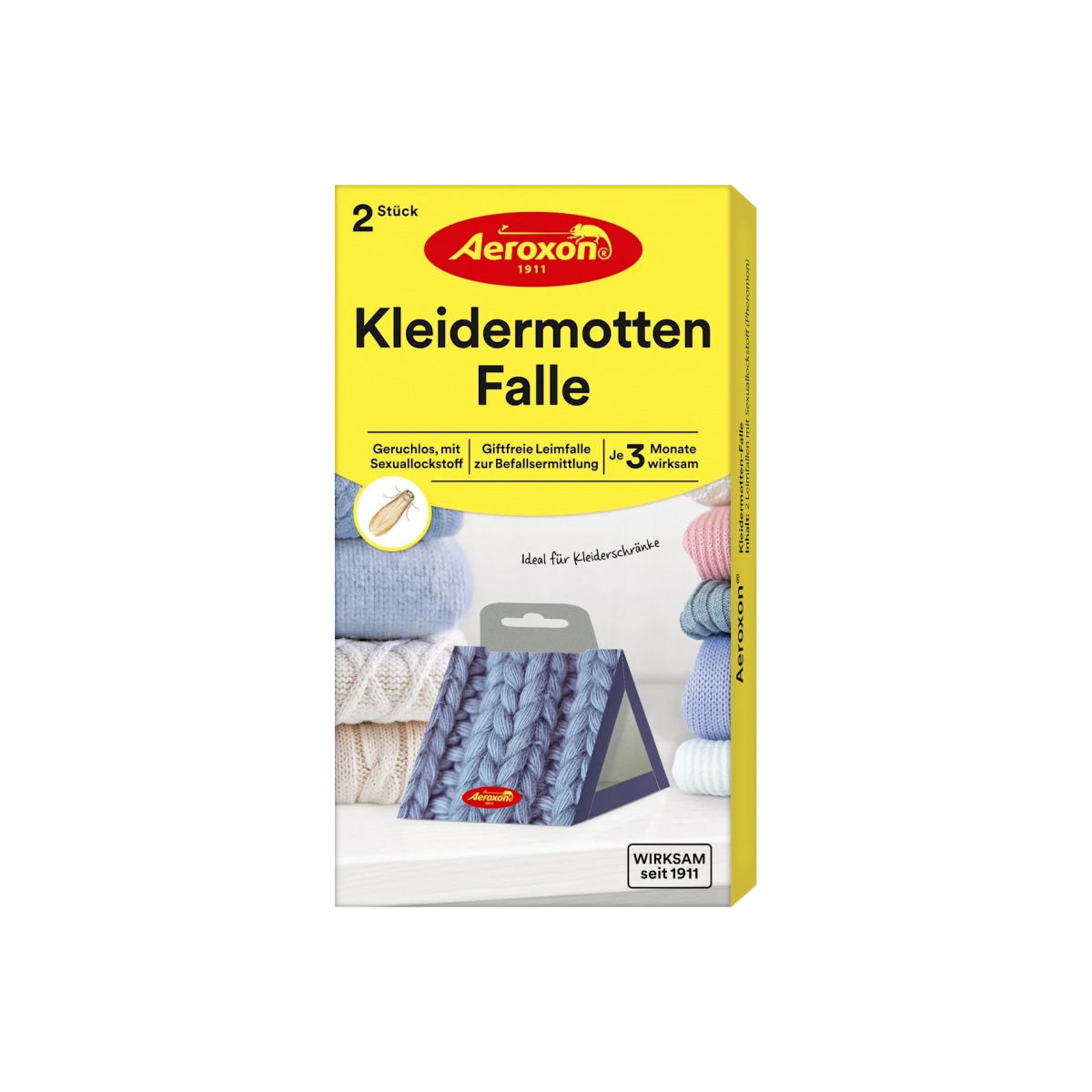 Aeroxon Kleidermotten-Falle 2ST