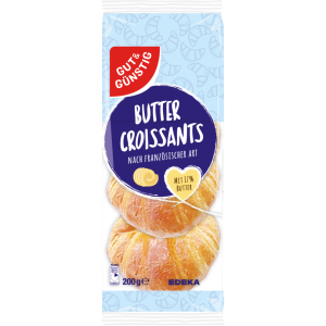 GUT&GÜNSTIG Buttercroissants 200g
