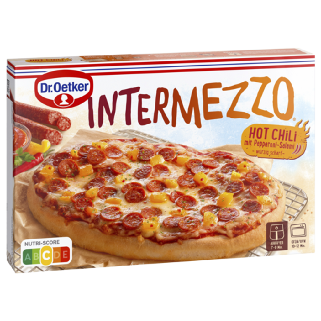 Dr.Oetker Intermezzo Hot Chili mit Pepperoni-Salami 185g