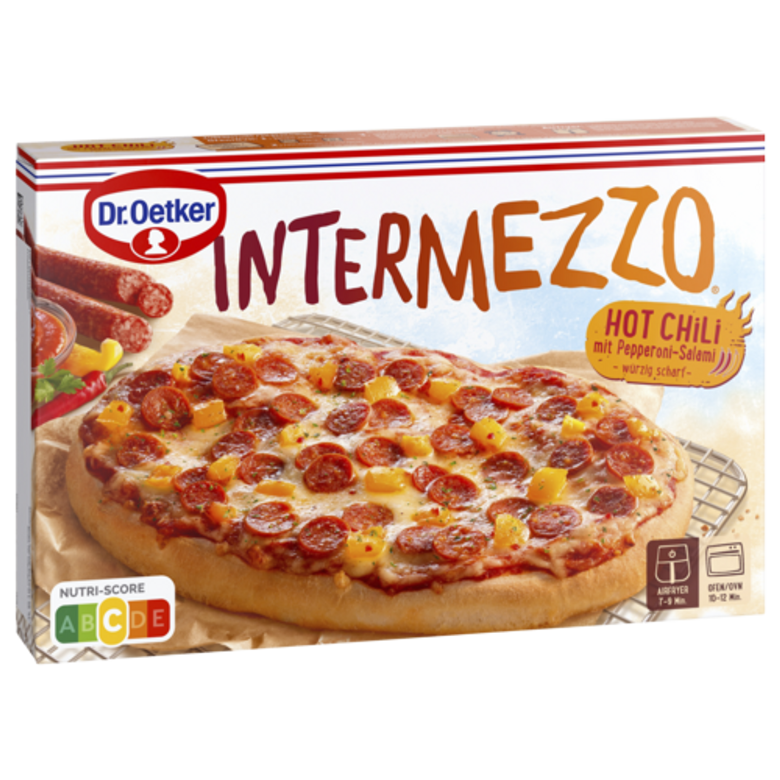 Dr.Oetker Intermezzo Hot Chili mit Pepperoni-Salami 185g