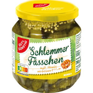 GUT&GÜNSTIG Schlemmerfässchen mit Honig 530g