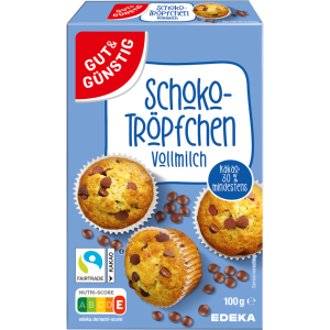 GUT&GÜNSTIG Schoko Tropfen Vollmilch 100g