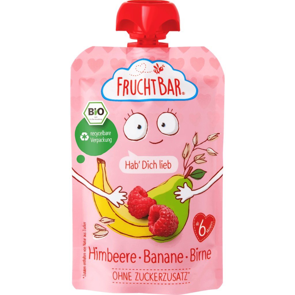 Bio Fruchtbar Fruchtpüree mit Haferdrink 100g