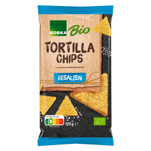 Bio EDEKA Tortilla Chips Meersalz 125g