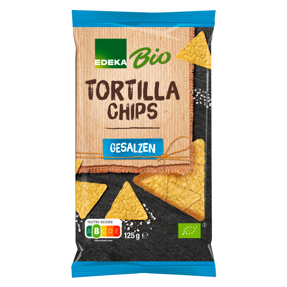 Bio EDEKA Tortilla Chips Meersalz 125g