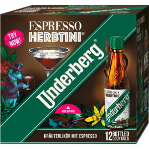 Underberg Espresso Herbtini 27% 12x0,02l