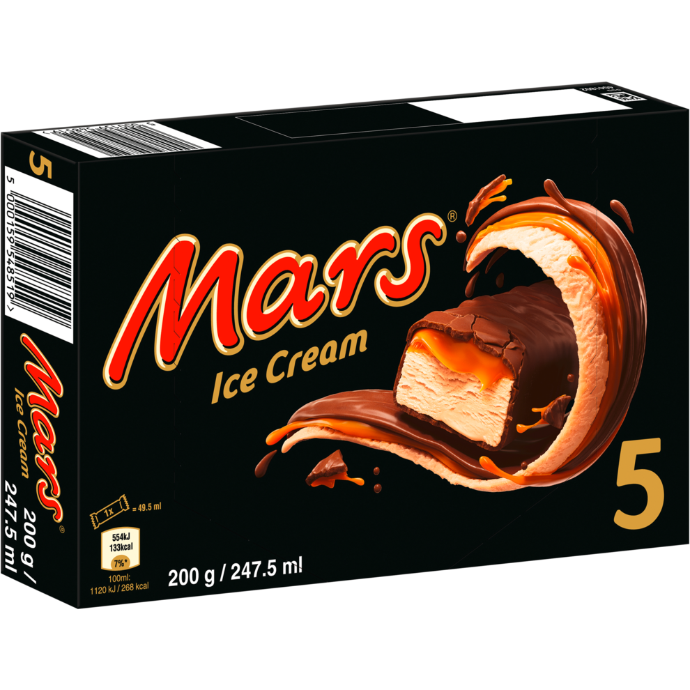 Mars Eisriegel 5x49,5ml
