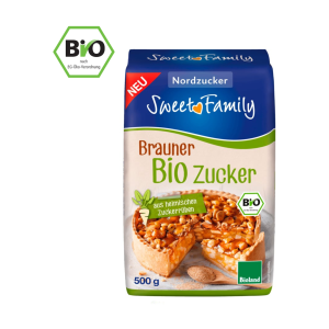 Bio Sweet Family Nordzucker Brauner Zucker 500g