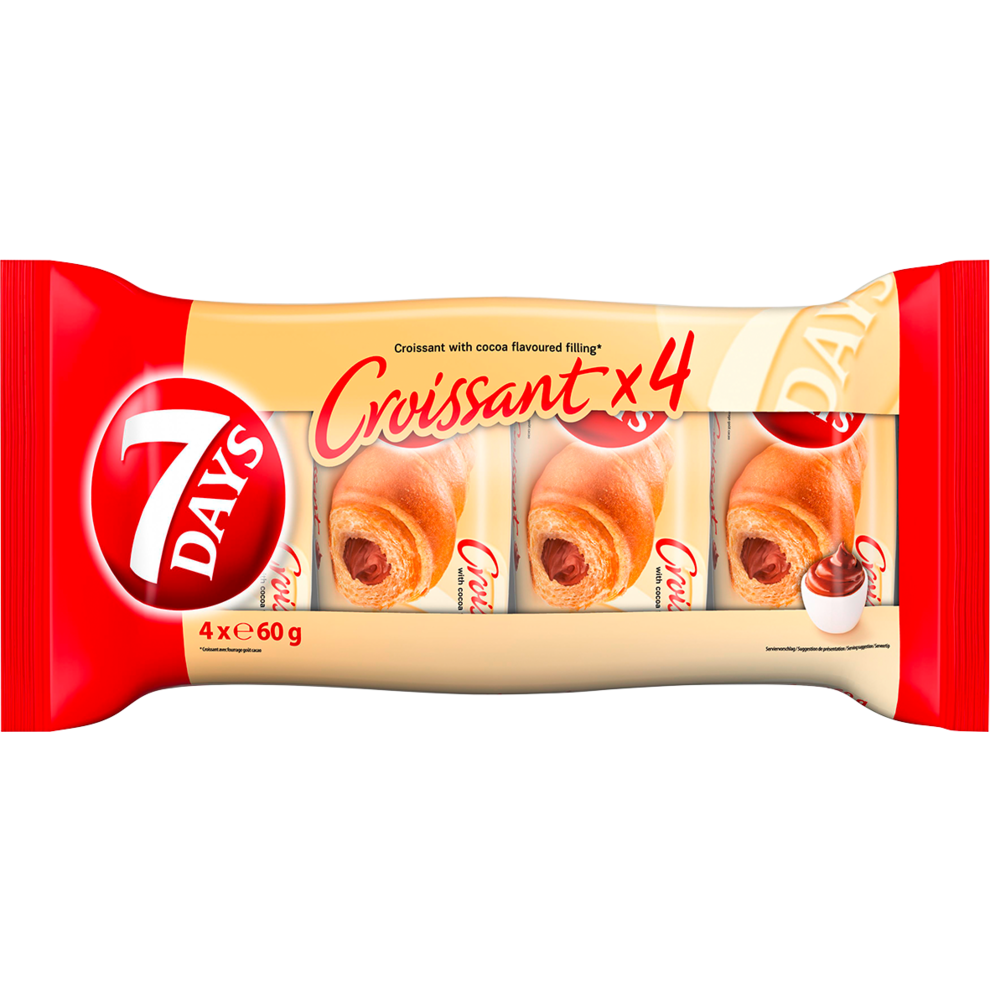 7Days Kakao Croissant 4x60g