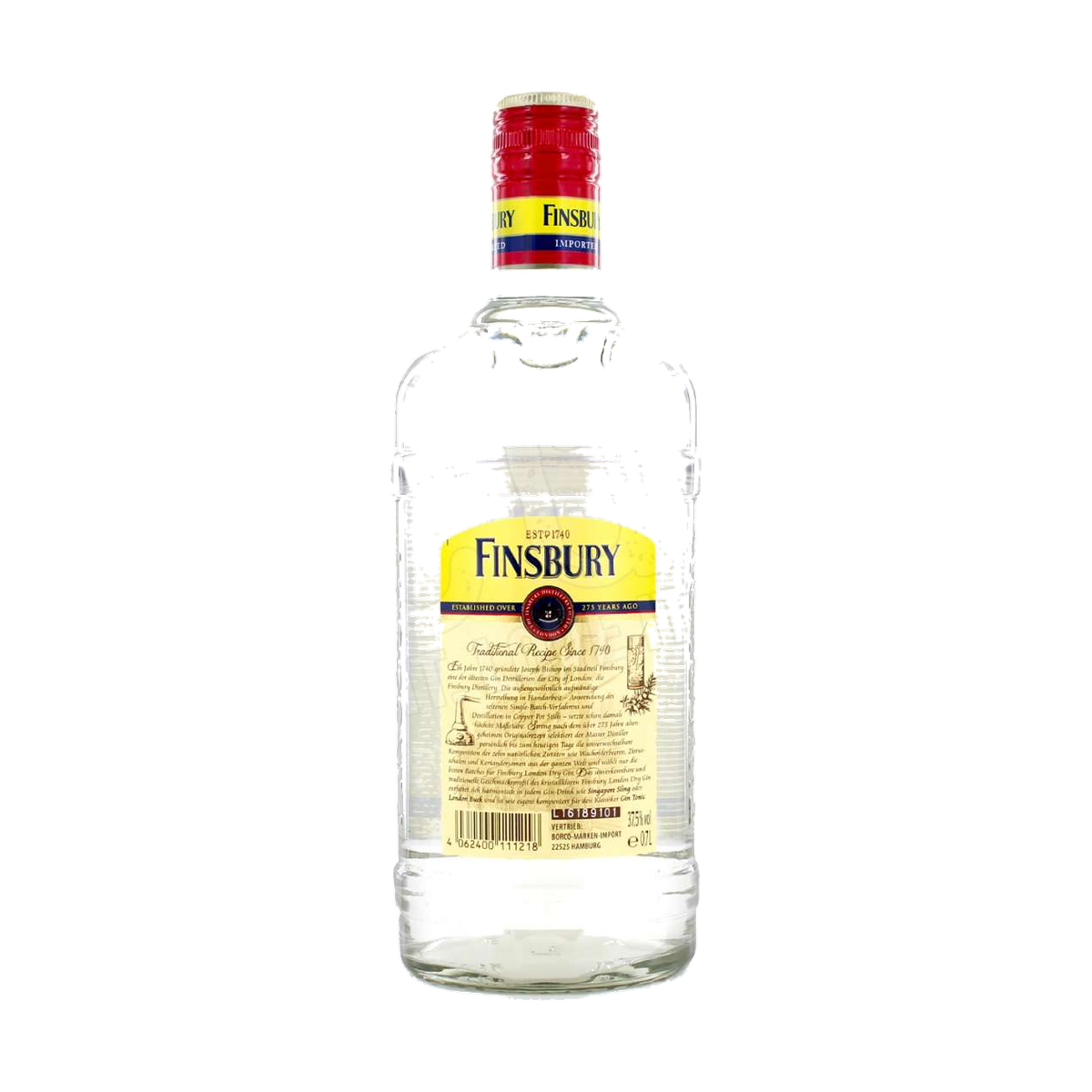 Finsbury London Dry Gin 47% 0,7l