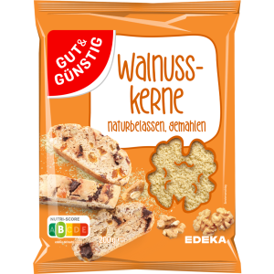 GUT&GÜNSTIG Walnusskerne gemahlen 200g