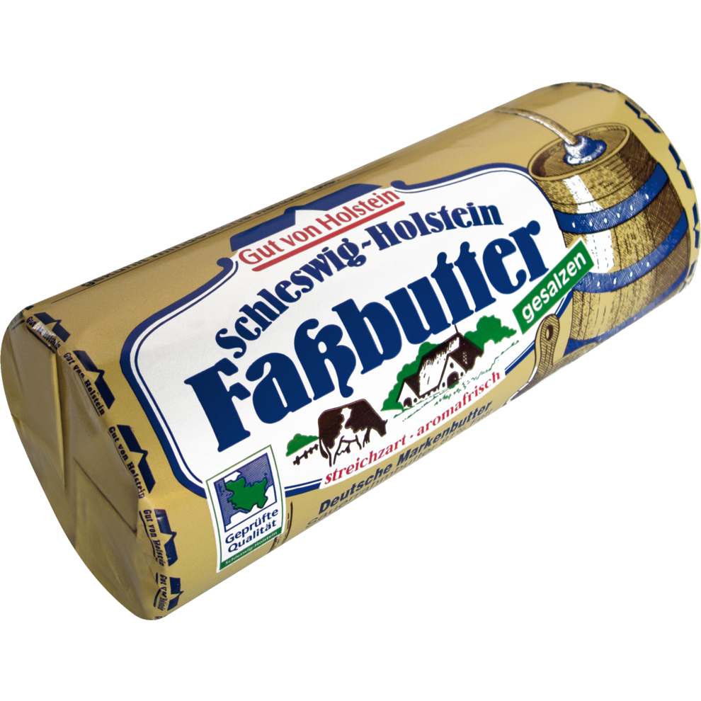 Fassbutter Rolle gesalzen 500g