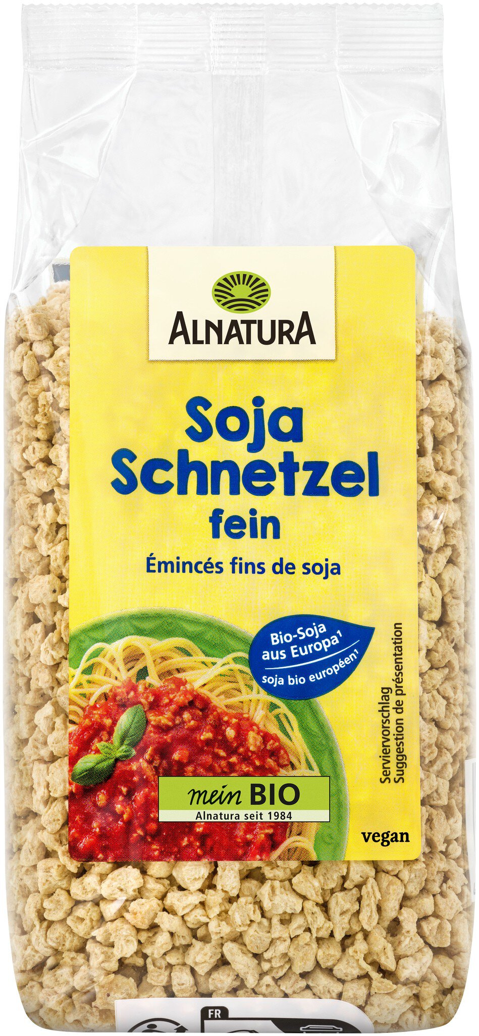 Bio Alnatura Soja Schnetzel fein 150g