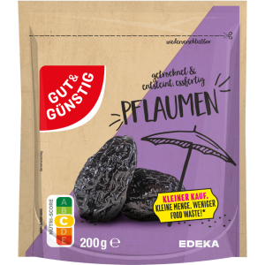 GUT&GÜNSTIG Trockenpflaumen 200g