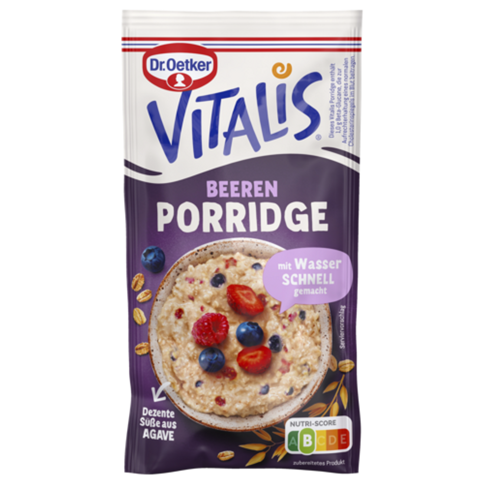 Dr.Oetker Vitalis Porridge Beeren 56g