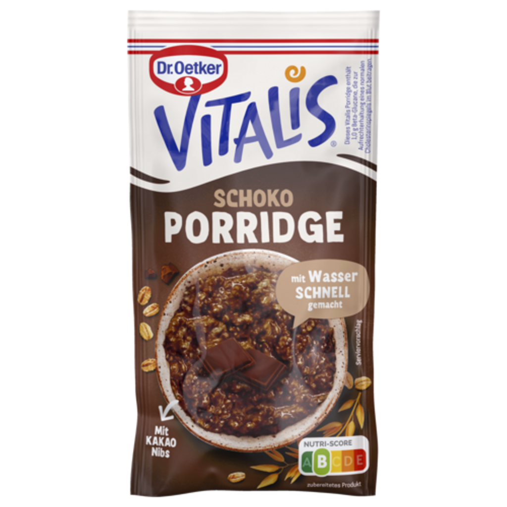 Dr.Oetker Vitalis Porridge Schokolade 61g