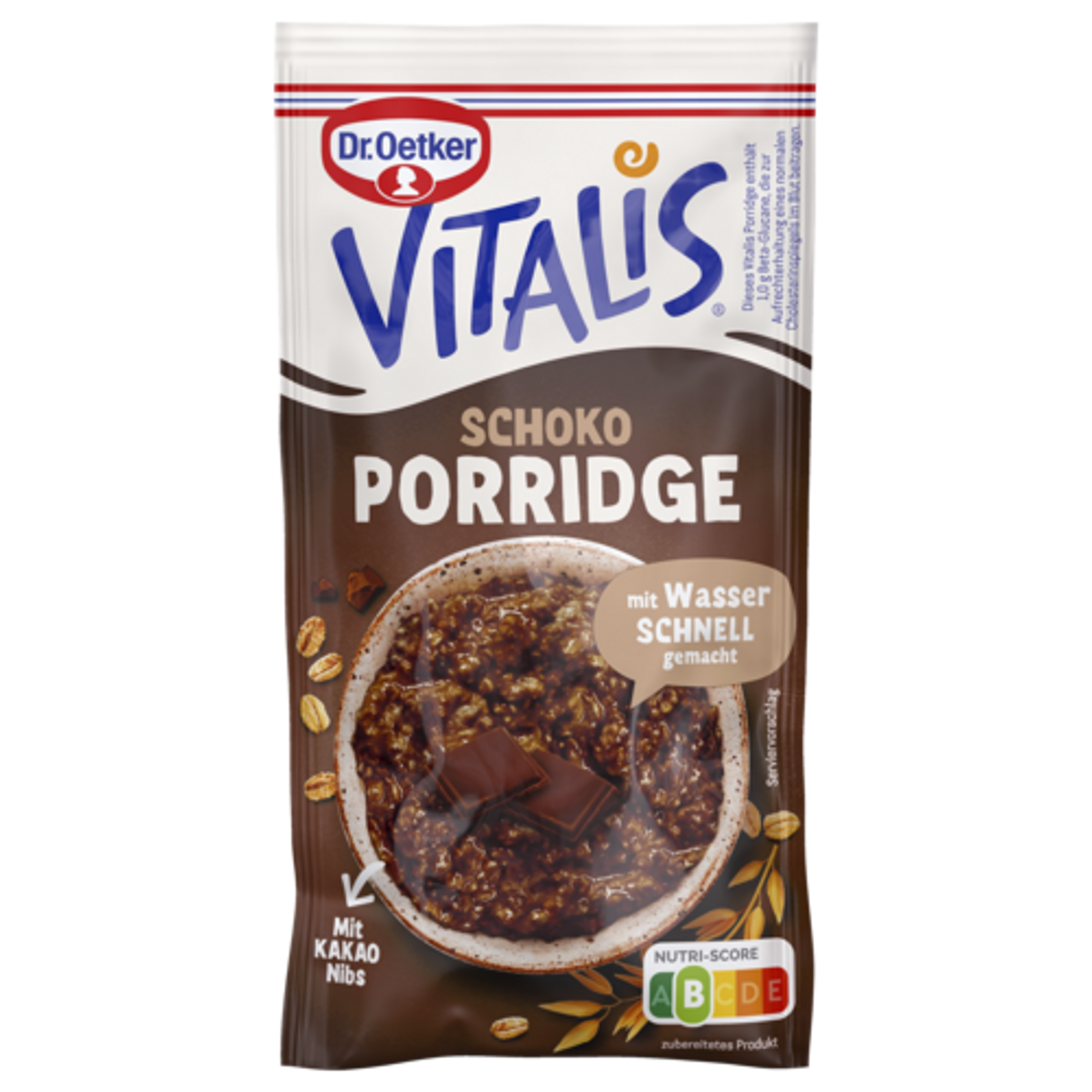 Dr.Oetker Vitalis Porridge Schokolade 61g