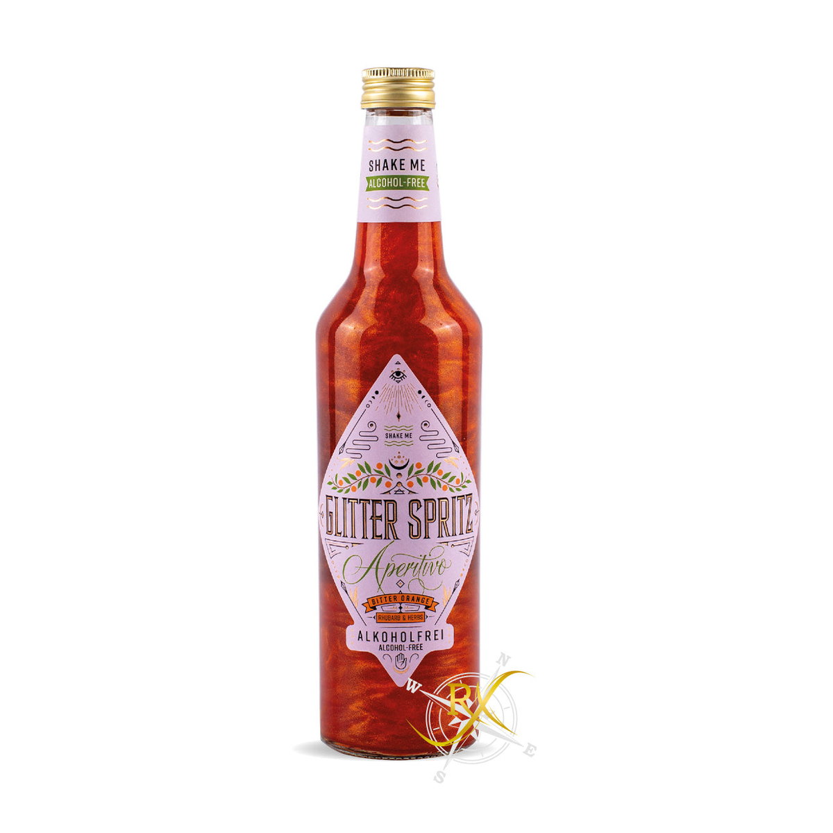 Glitter Spritz Aperitivo Alkoholfrei 0,7l