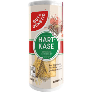 GUT&GÜNSTIG geriebener Hartkäse 32% 80g