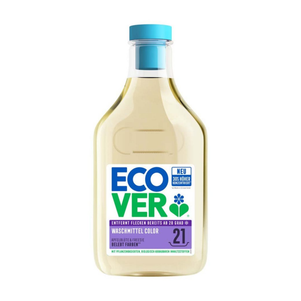 Ecover Flüssig-Waschmittel Color Apfelblüte&Freesie 21WL 750ml