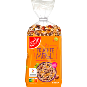 GUT&GÜNSTIG Фрукты мюсли 1000g