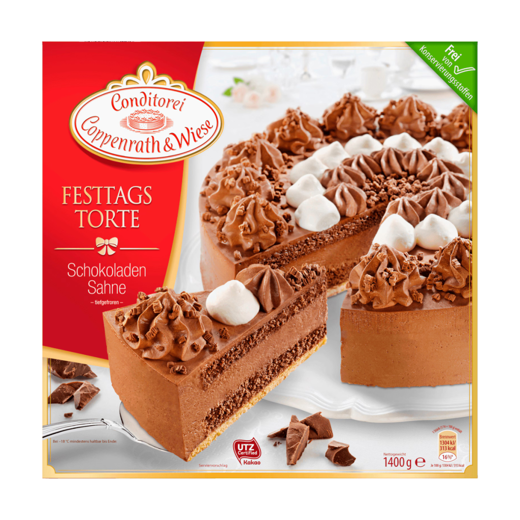 Coppenrath&Wiese Schokoladen Sahne Torte 1,4kg