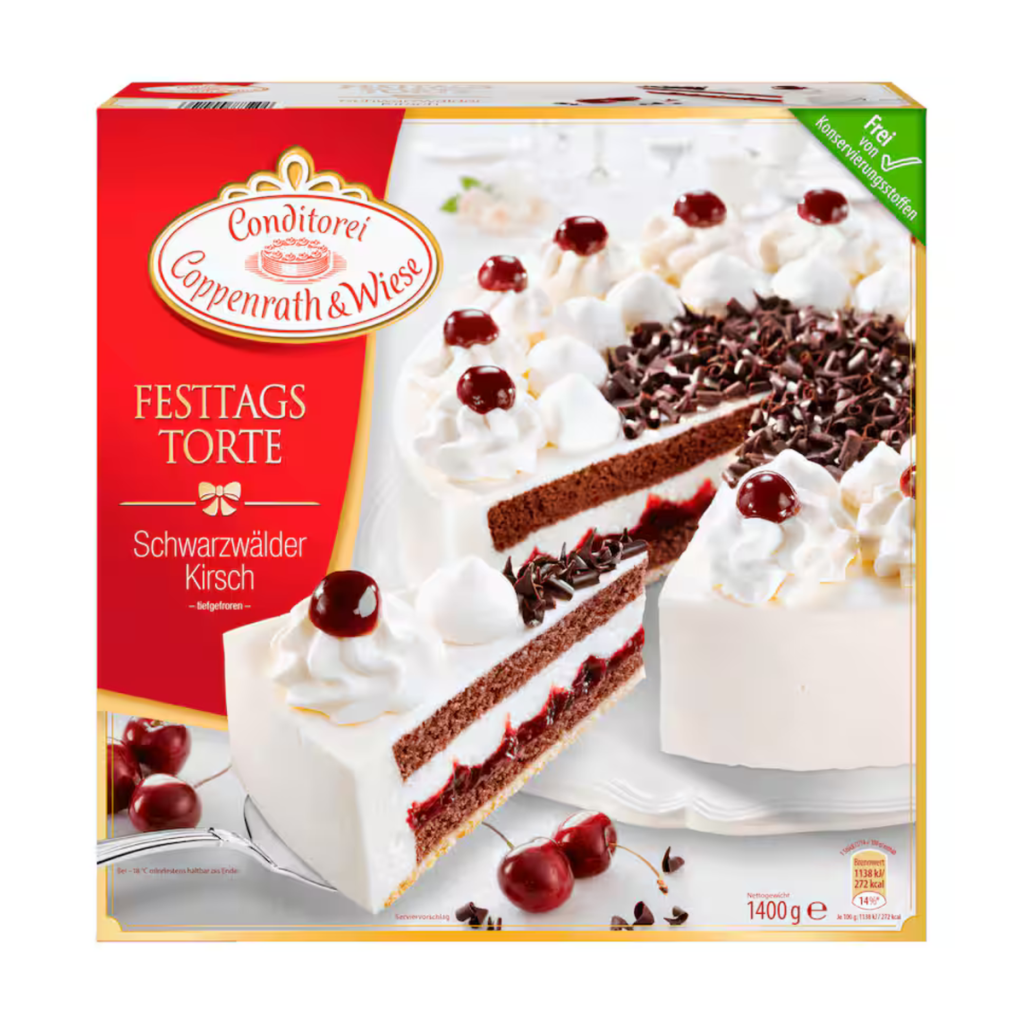 Coppenrath&Wiese Schwarzwaelder Kirsch Torte 1,4kg