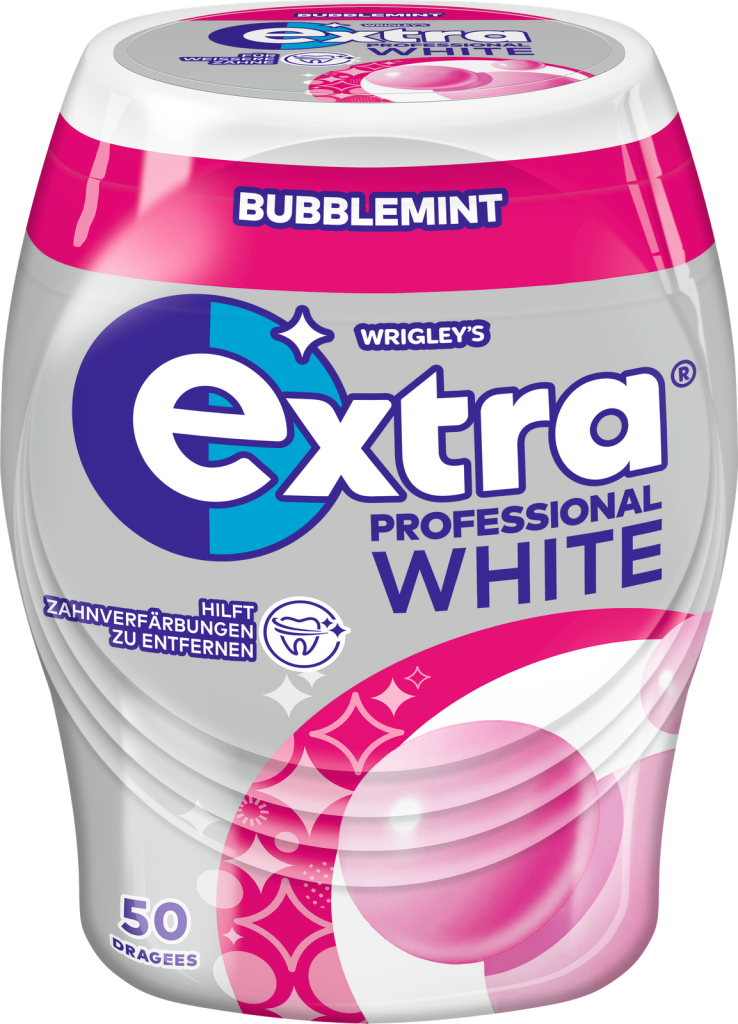 Wrigley's Extra Professional White Bubblemint 50ST