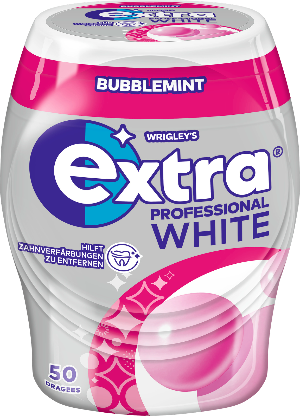 Wrigley's Extra Professional White Bubblemint 50ST
