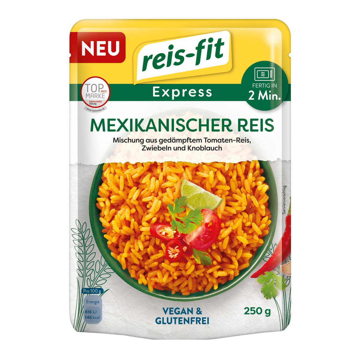Reis-fit Express mexikanischer Reis 250g