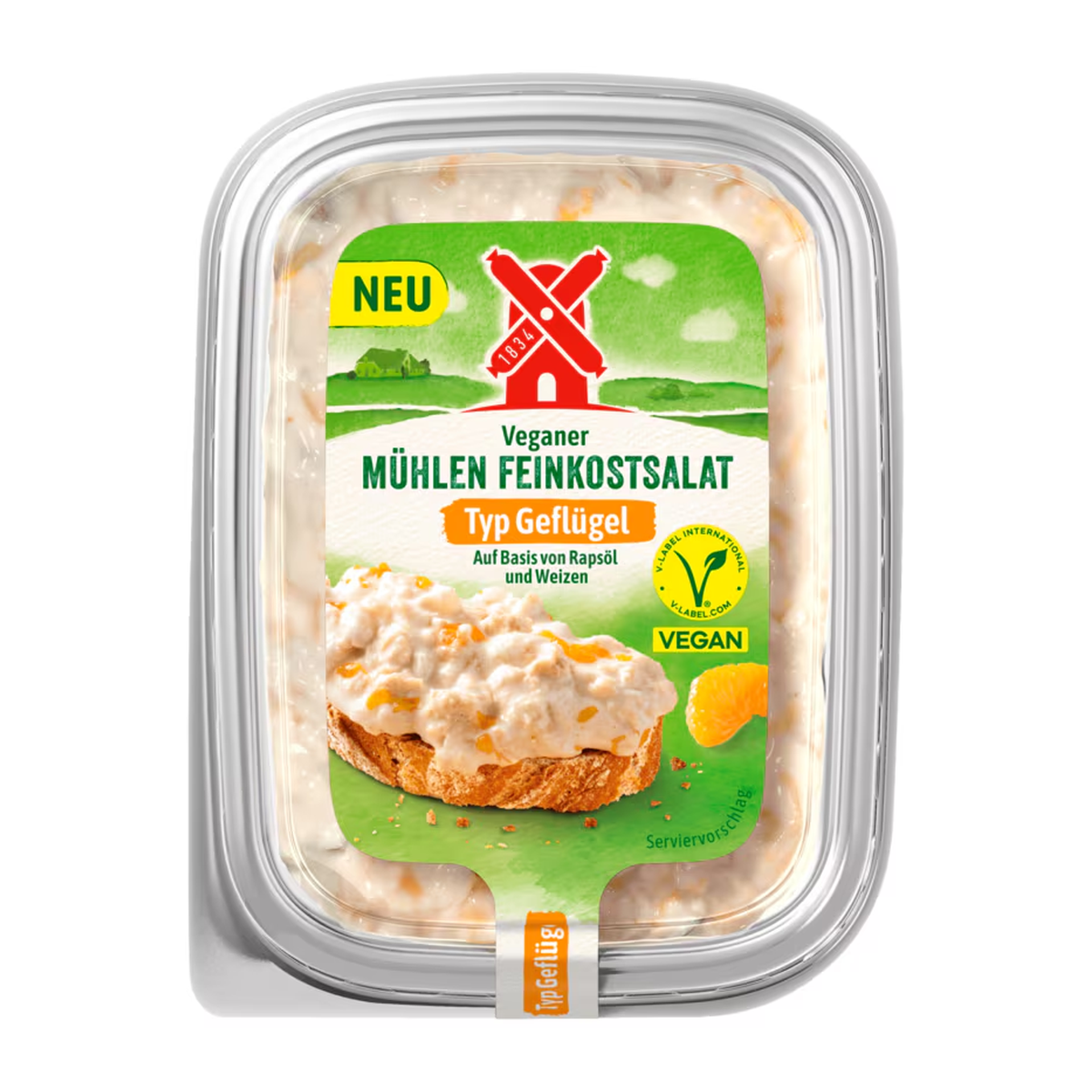Mühlen veganer Feinkostsalat Typ Geflügel 150g