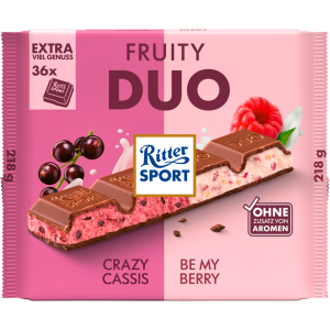 Ritter Sport Fruity Duo Tafel 218g