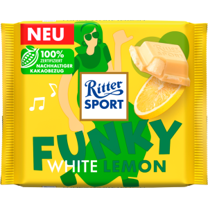 Ritter Sport Белый лимон плитка 100g