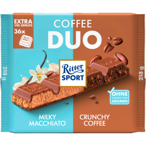 Ritter Sport Кофе дуо плитка 218g