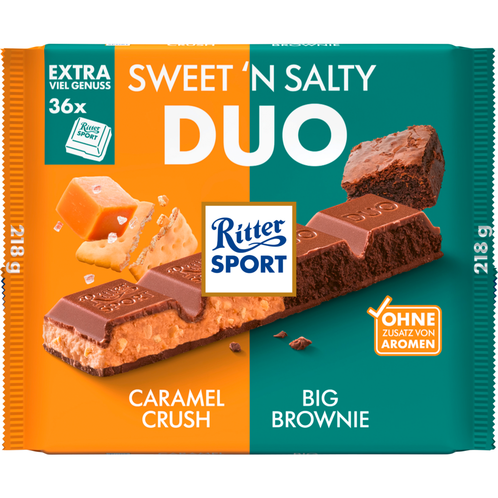 Ritter Sport Sweet N Salty Duo Tafel 218g