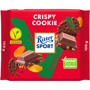 Ritter Sport Crispy Cookie vegan 100g