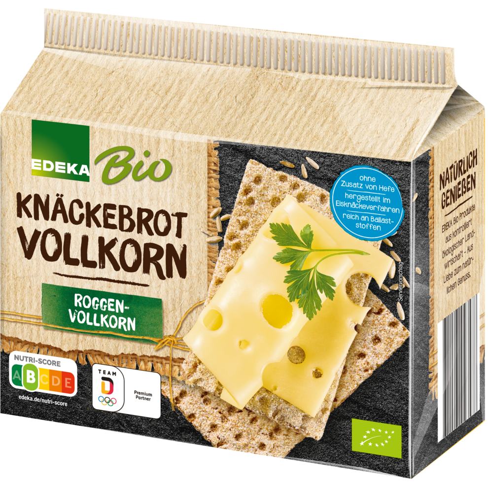Bio EDEKA Knäckebrot Roggenvollkorn 250g