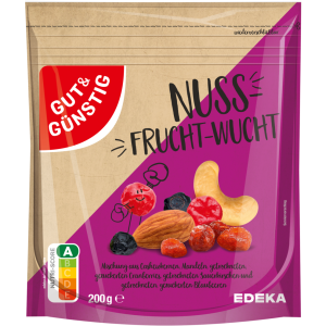 GUT&GÜNSTIG Nuss-Frucht-Wucht 200g