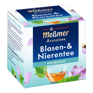 Meßmer Arzneitee Blasen-& Nierentee entwässernd 9x2g