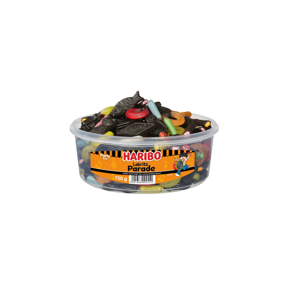 Haribo Lakritz Parade 750g