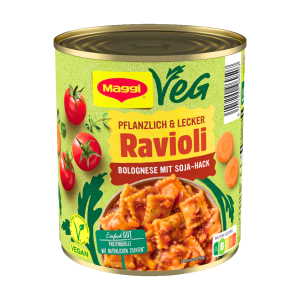 Maggi Равиоли болоньезе веганский 800g